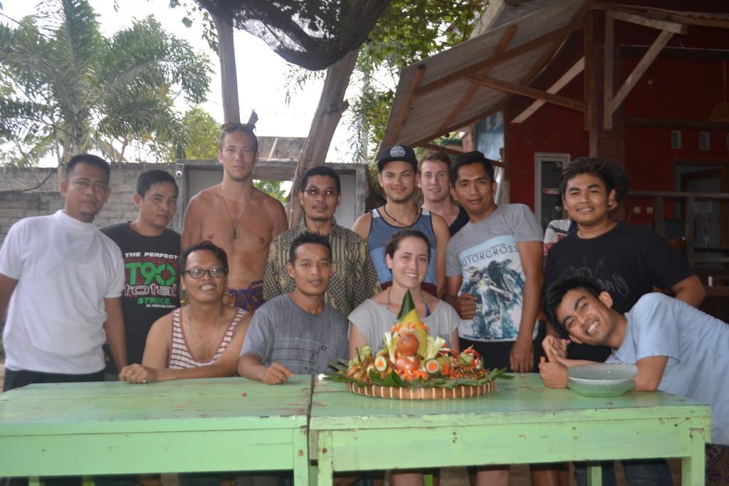 Kiayazo Hotell Gili Trawangan Eksteriør bilde