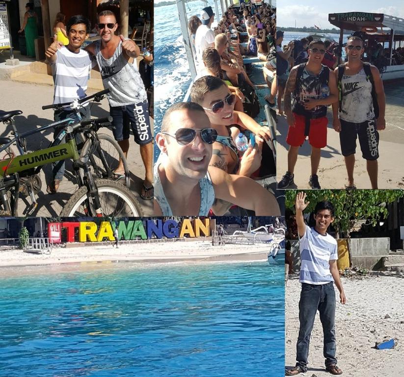 Kiayazo Hotell Gili Trawangan Eksteriør bilde