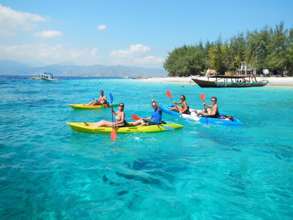 Kiayazo Hotell Gili Trawangan Eksteriør bilde
