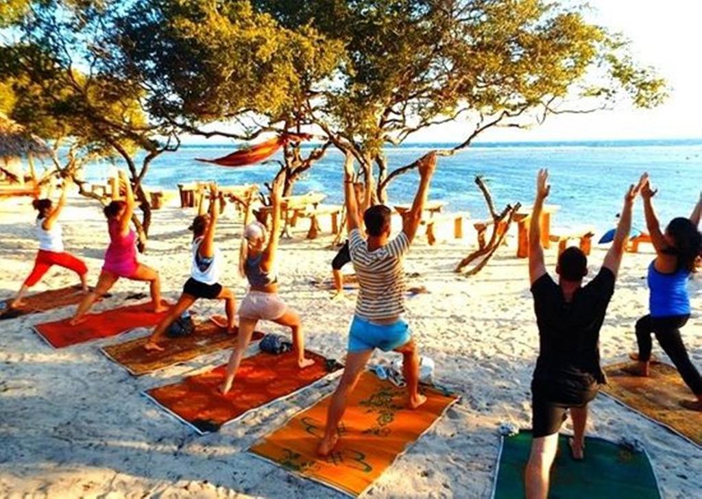 Kiayazo Hotell Gili Trawangan Eksteriør bilde